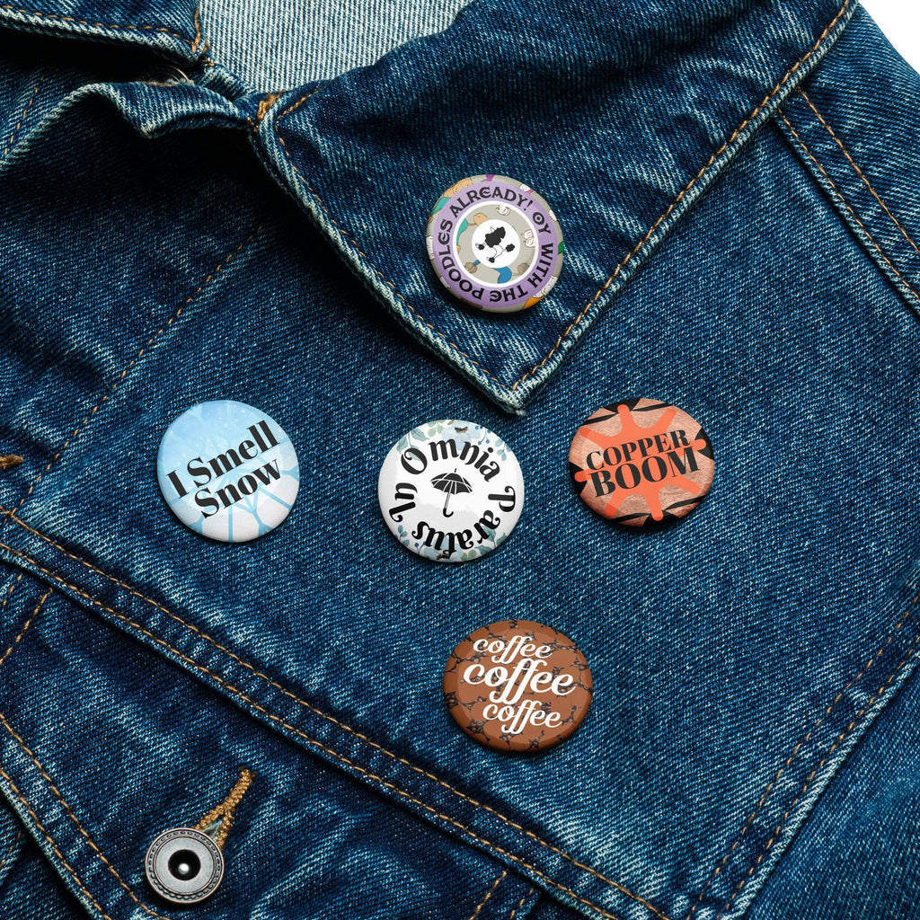 Gilmore Girls Inspired Set of Pin Buttons