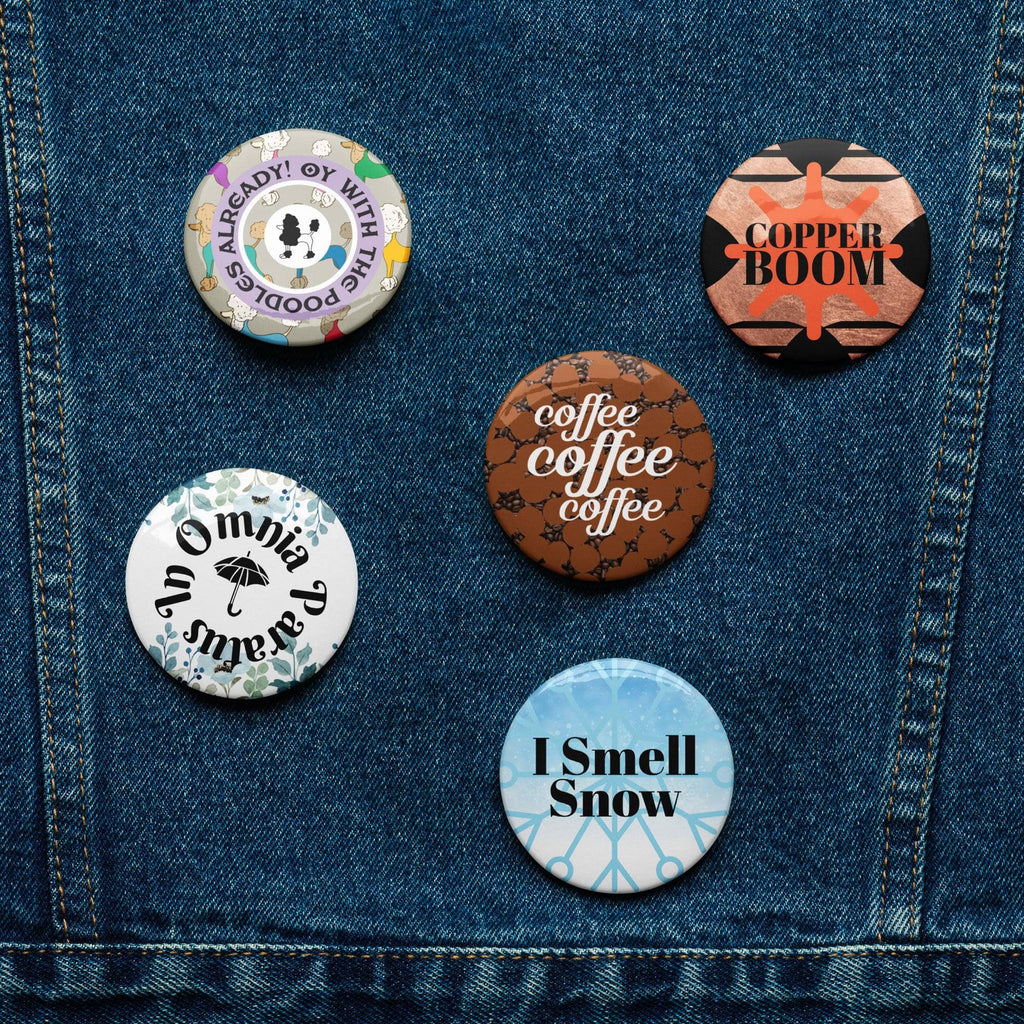 Gilmore Girls Inspired Set of Pin Buttons