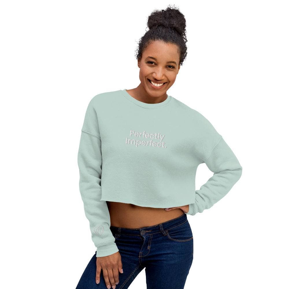 Crop Sweatshirt Perfectly Imperfect