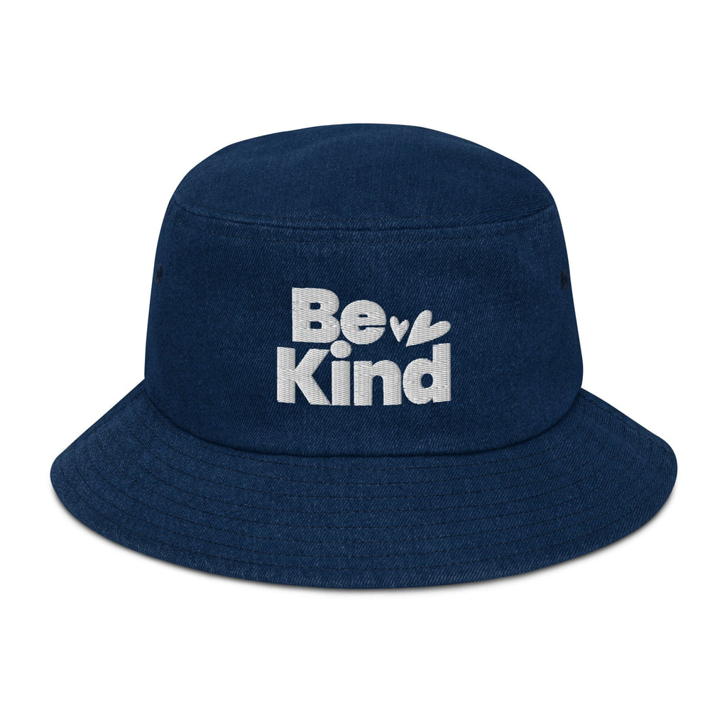 Denim Bucket Hat - Be Kind