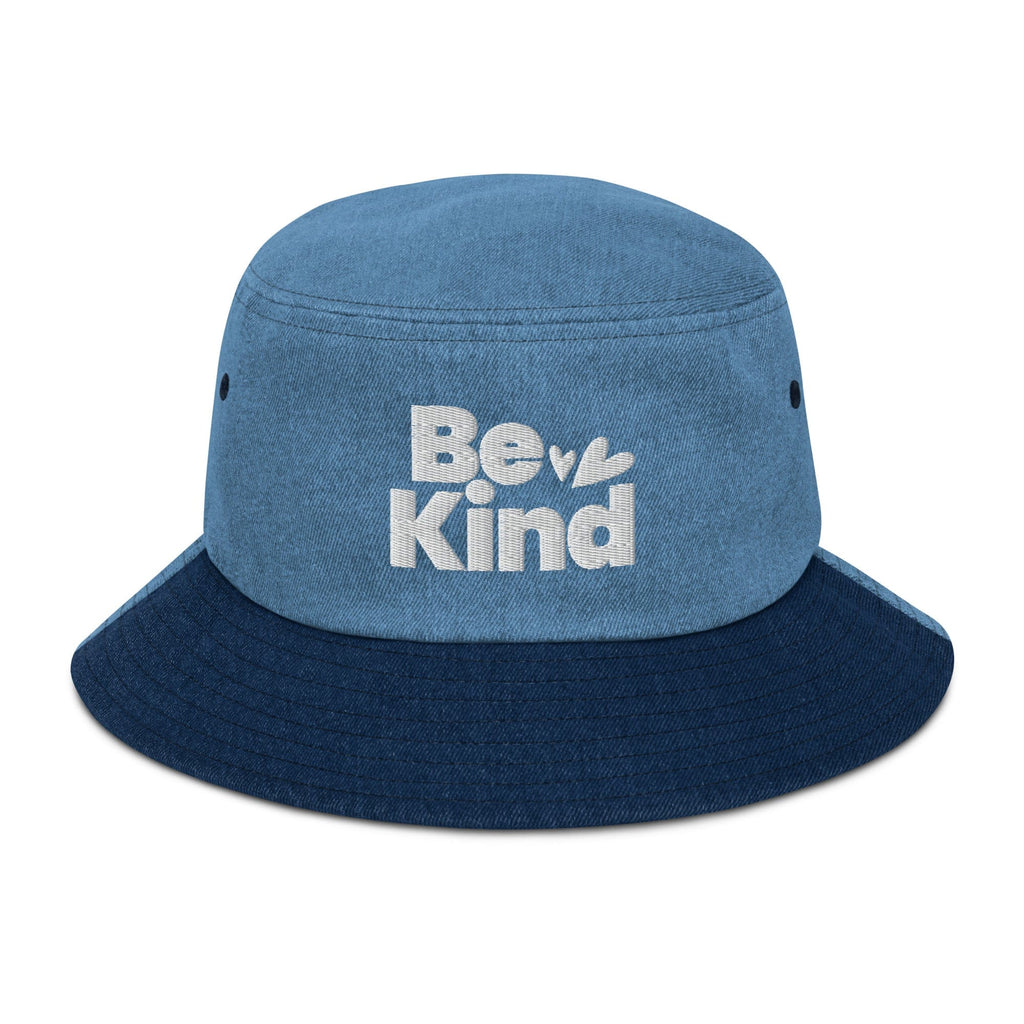 Denim Bucket Hat - Be Kind